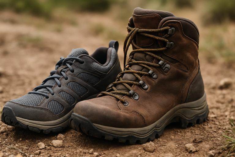 Vandresko vs. vandrestøvler – Hvilke skal du vælge?